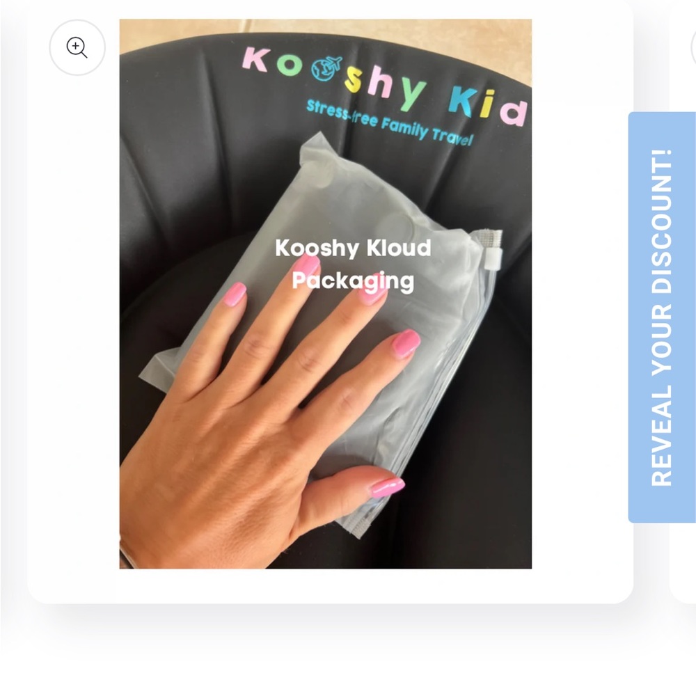 Kooshy Kloud: new, never been used.